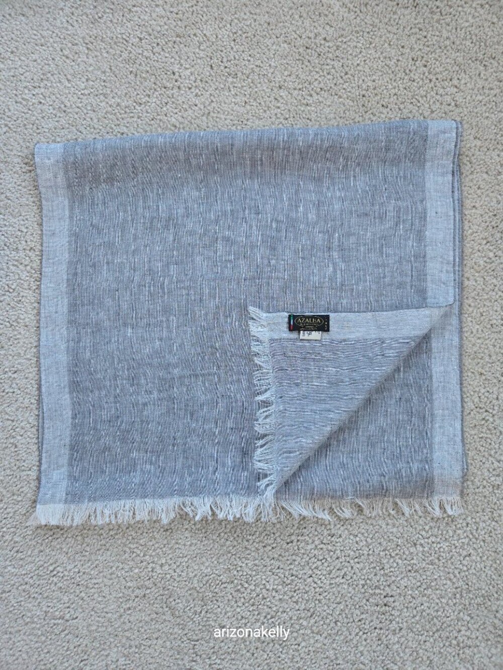 NWOT Linen Scarf Azalea Italy Bellagio - Picture 4 of 9